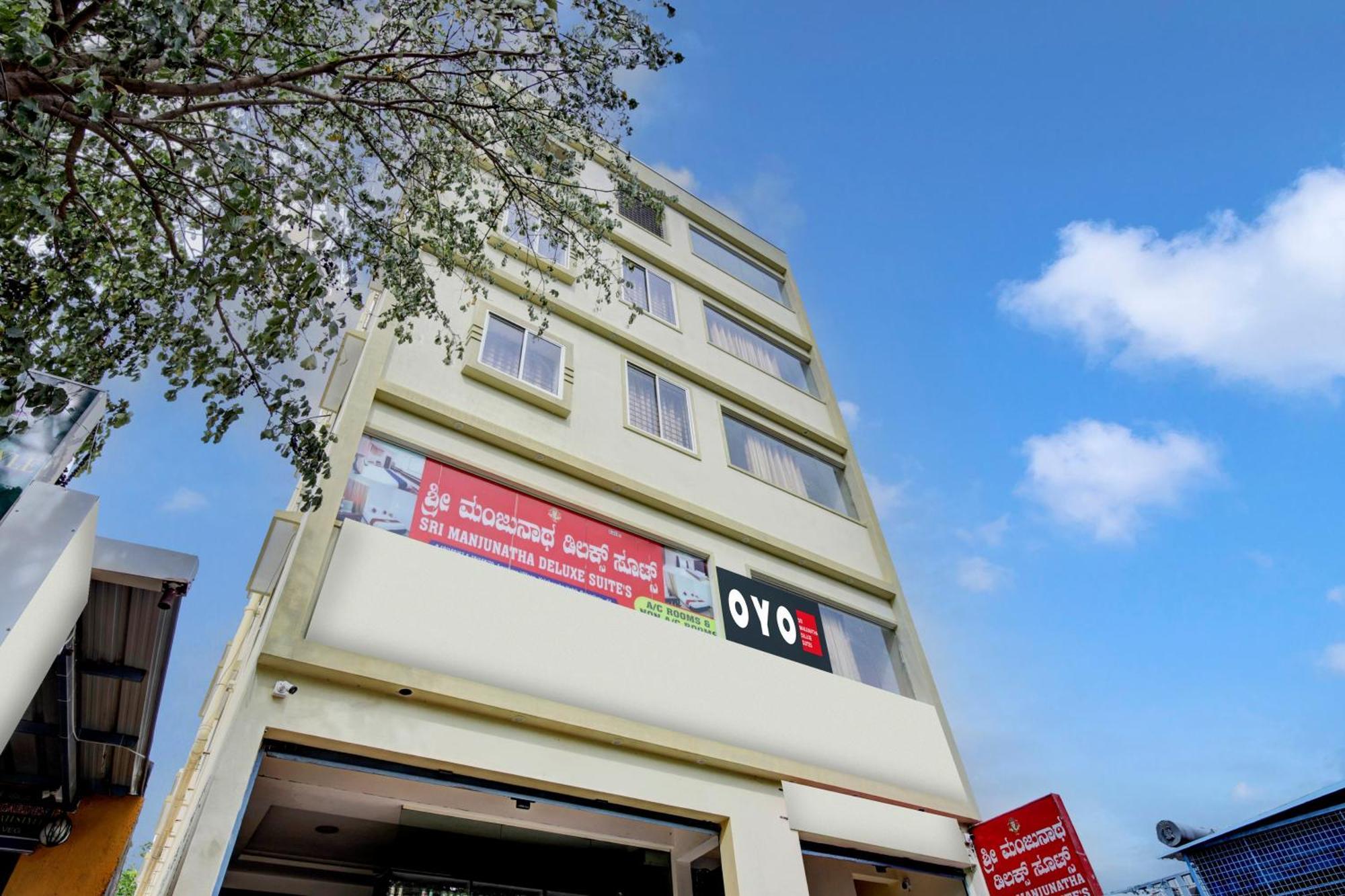 Hotel O Sri Manjunatha Deluxe Suites Bangalore Eksteriør bilde