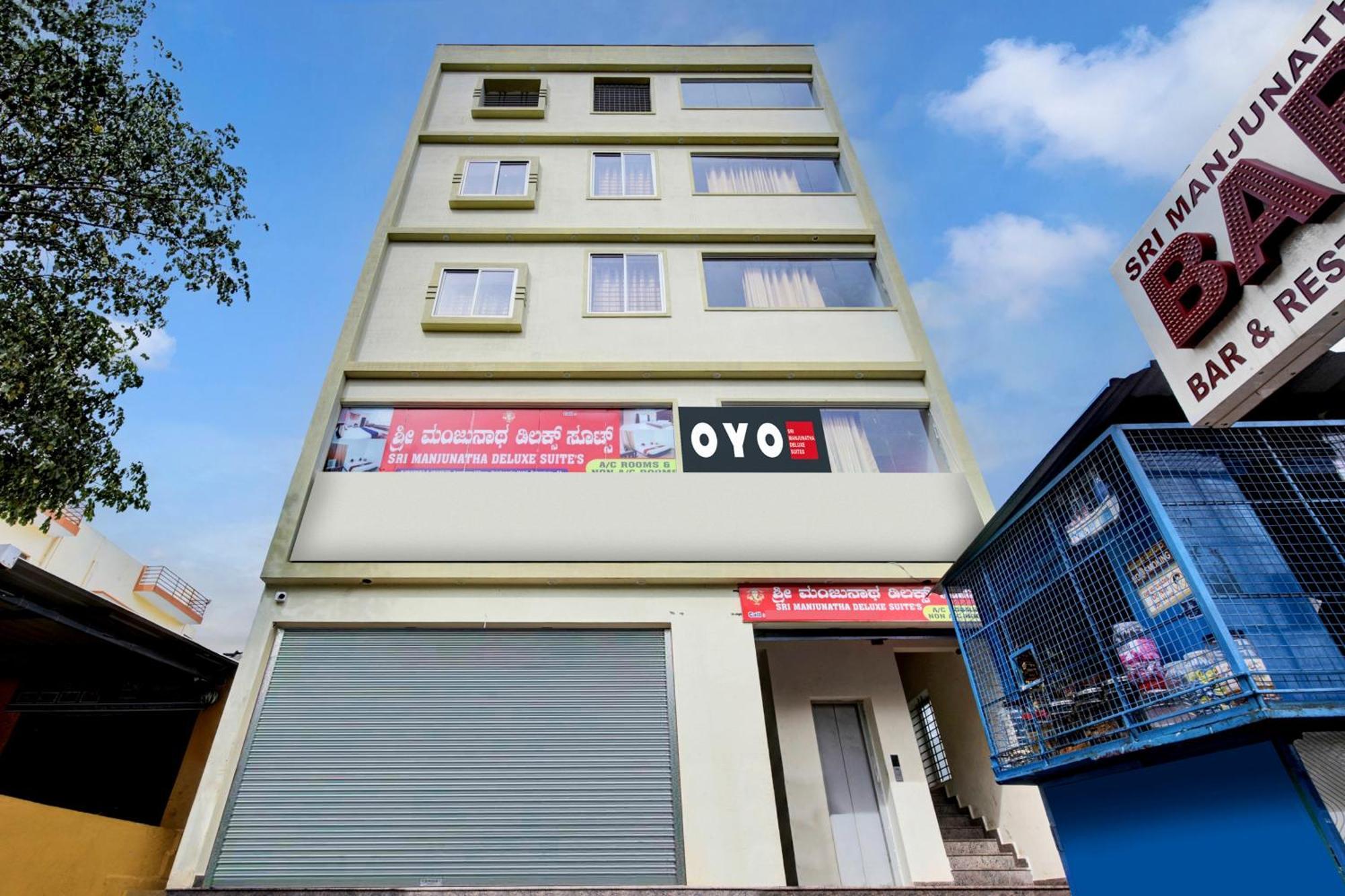 Hotel O Sri Manjunatha Deluxe Suites Bangalore Eksteriør bilde