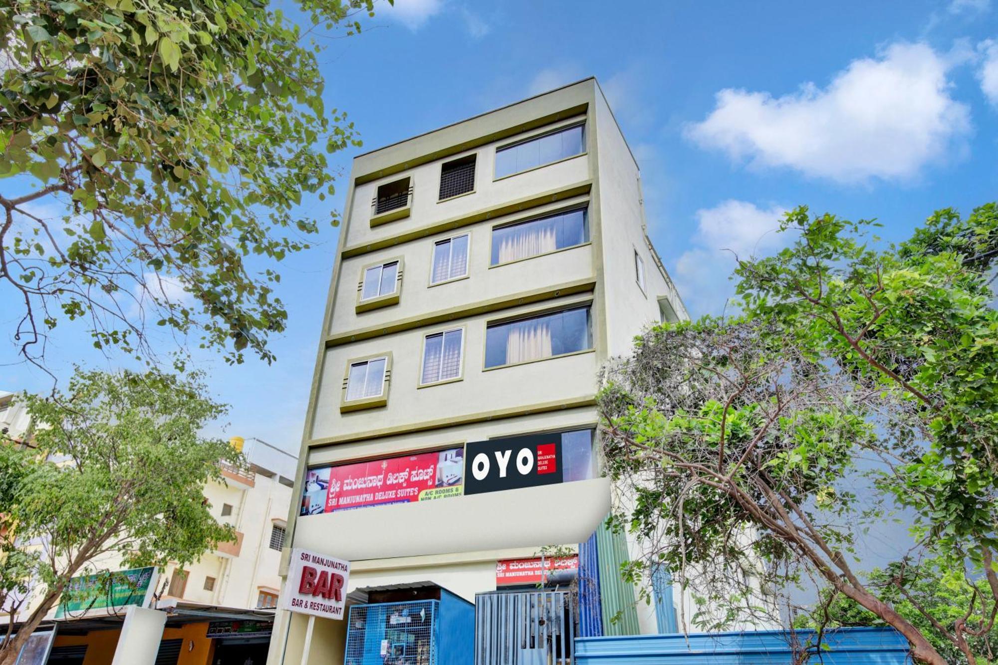 Hotel O Sri Manjunatha Deluxe Suites Bangalore Eksteriør bilde